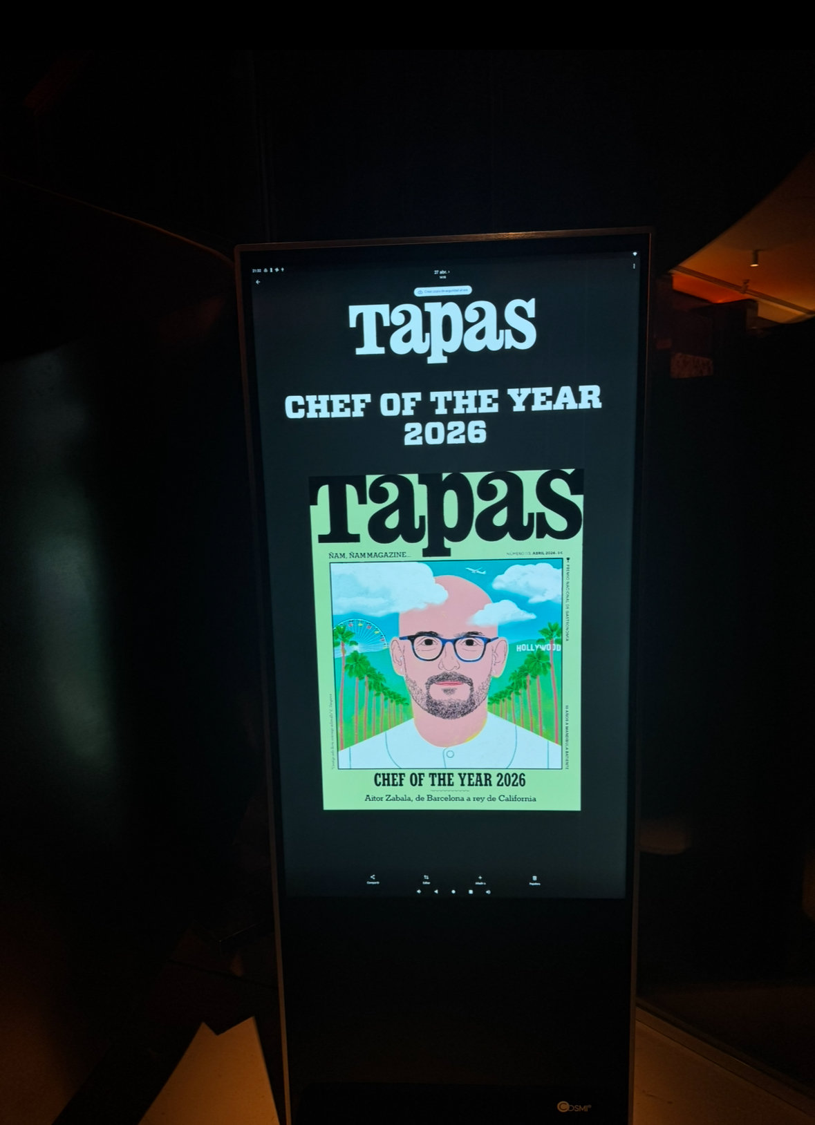 Aitor Zabala, ‘Chef of the Year 2026’: talento español que cruza el océano
