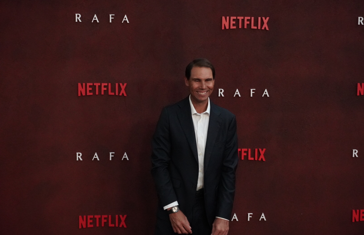 Madrid se rinde a Rafa Nadal en el estreno de su documental más personal