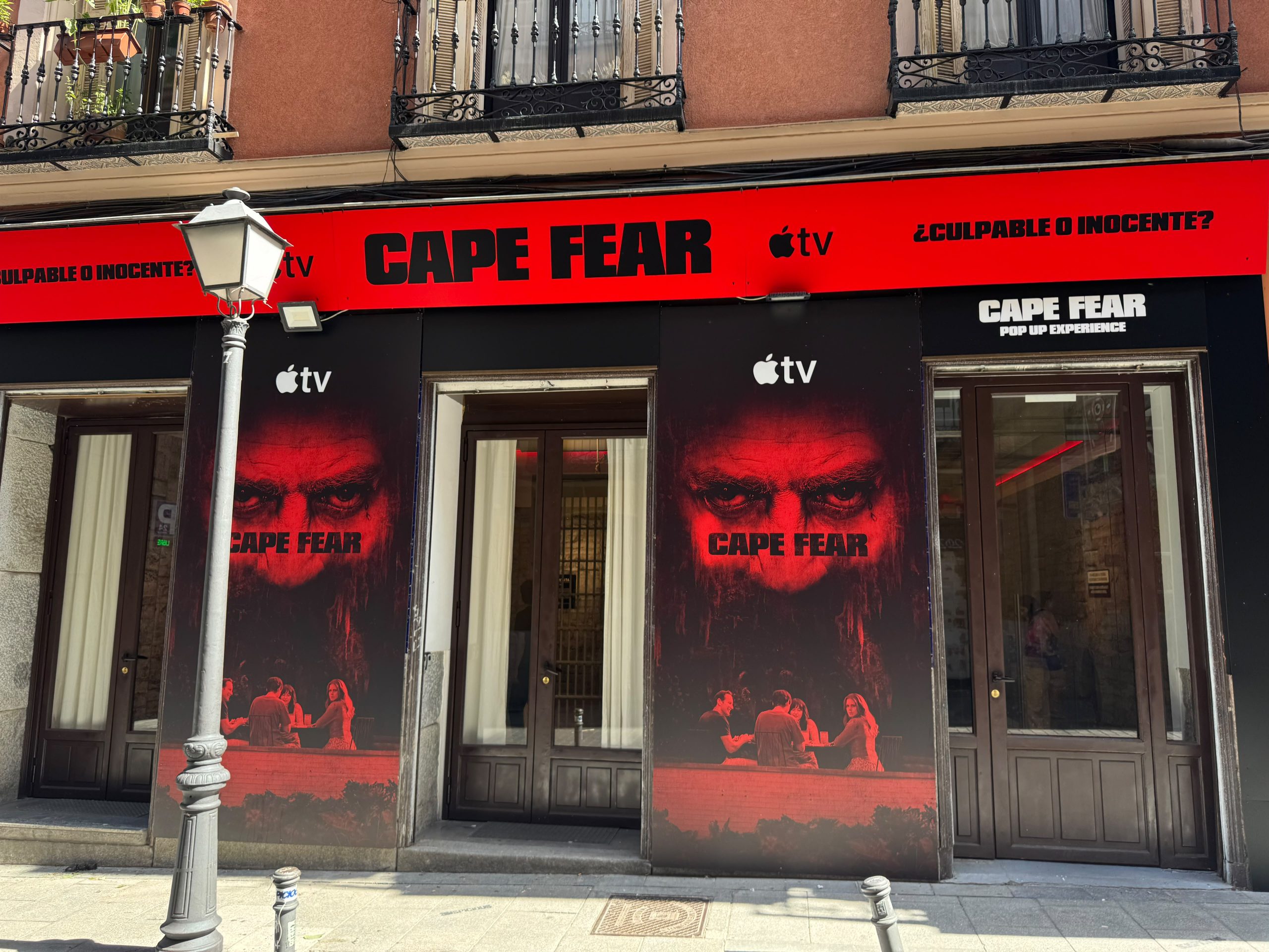Apple TV lleva el universo de Cape Fear al corazón de Madrid con una experiencia inmersiva