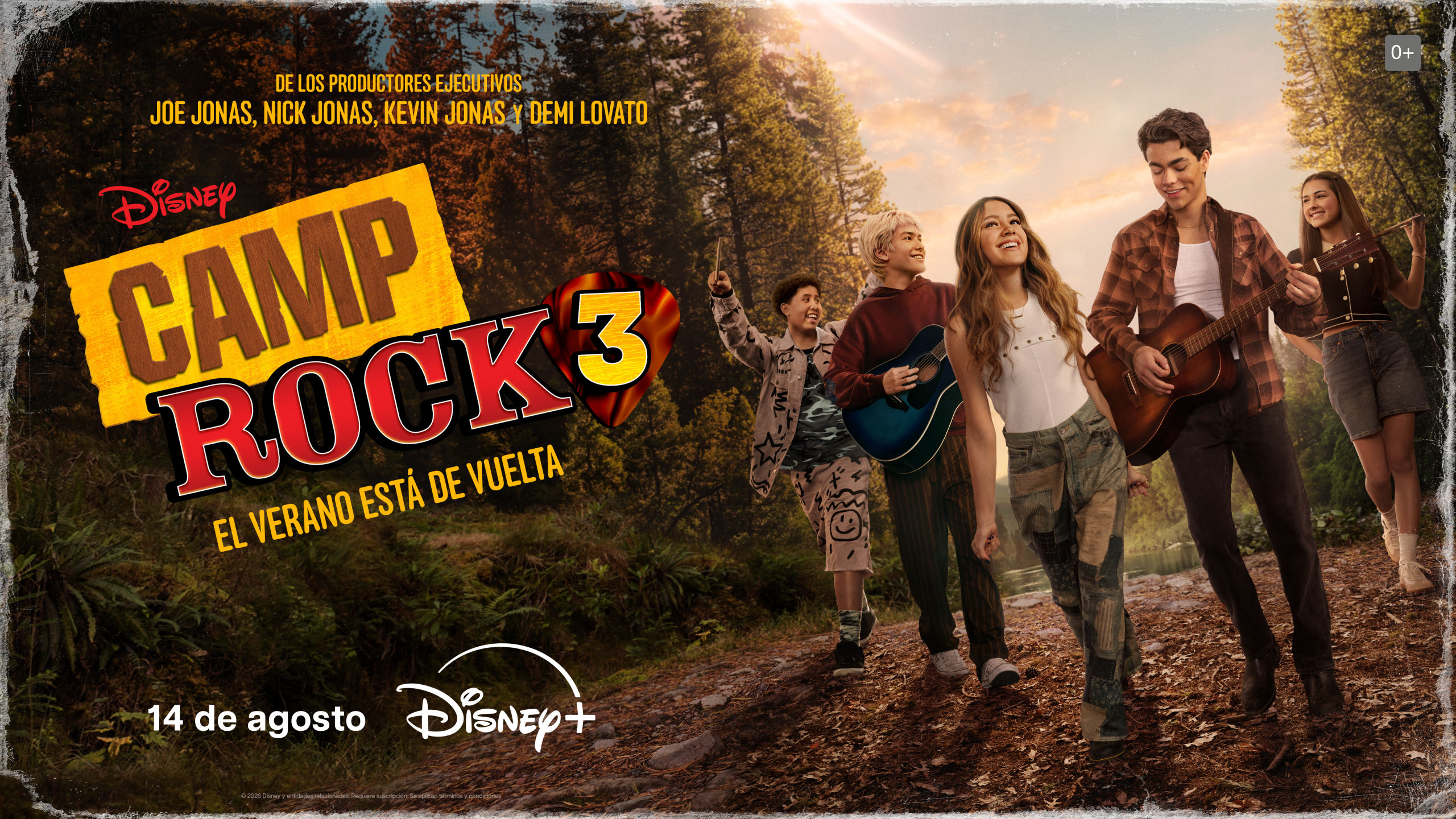 Camp Rock 3: la nostalgia vuelve al escenario con una nueva generación Disney